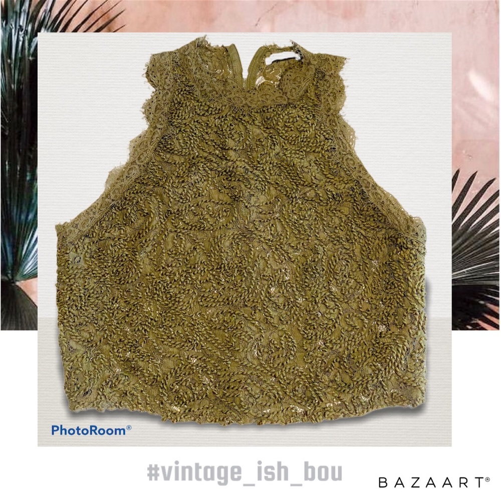 Zara Olive Blouse
